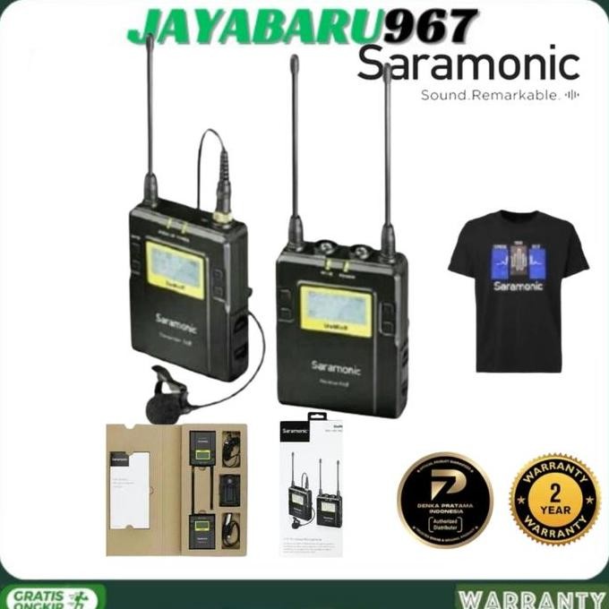 Mic Wireless Saramonic UwMic9 Kit1 TX9 RX9 - Microphone Wireless Profesional