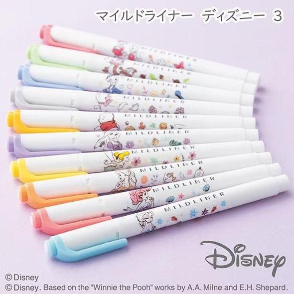 

Zebra Mildliner Disney Princess Highlighter Kertas Limited Edition New Stok