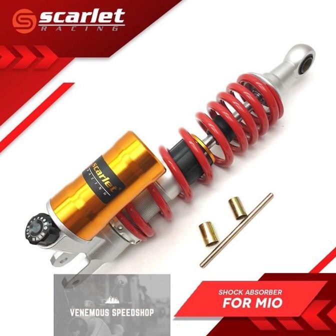 Shock Shockbreaker Scarlet Racing Tabung Bawah Matic 305 Adjuster 9002 R