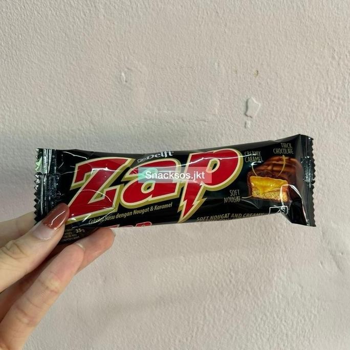 

DELFI ZAP CHOCOLATE NOUGAT AND KARAMEL 35g