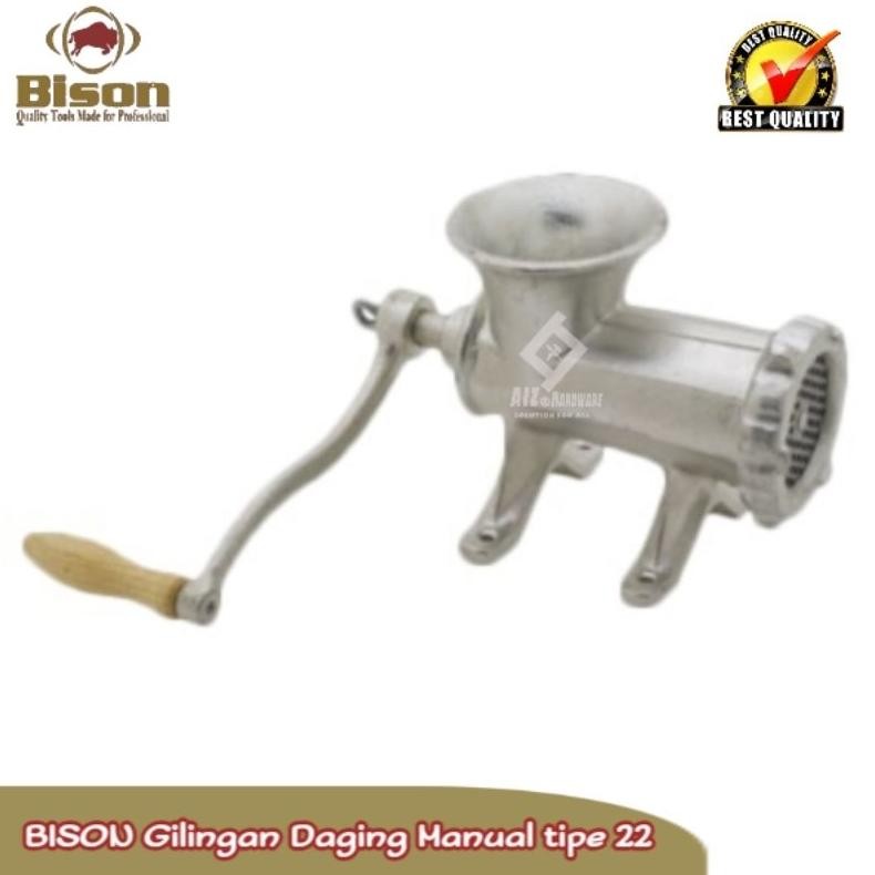 BISON Gilingan Daging Manual 22 Meat Mincer Grinder manual MURAH