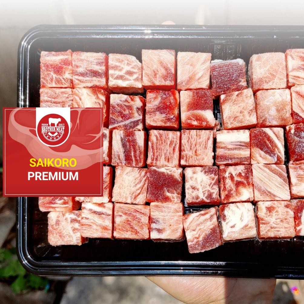 

Cod Beef Saikoro Meltique Premium Full Kotak 500Gr - Brothermeatshop He-146