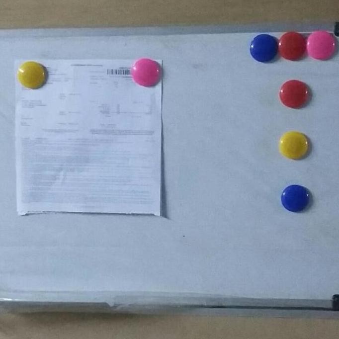 

Whiteboard Magnetik 60 X 90 Cm New Stok
