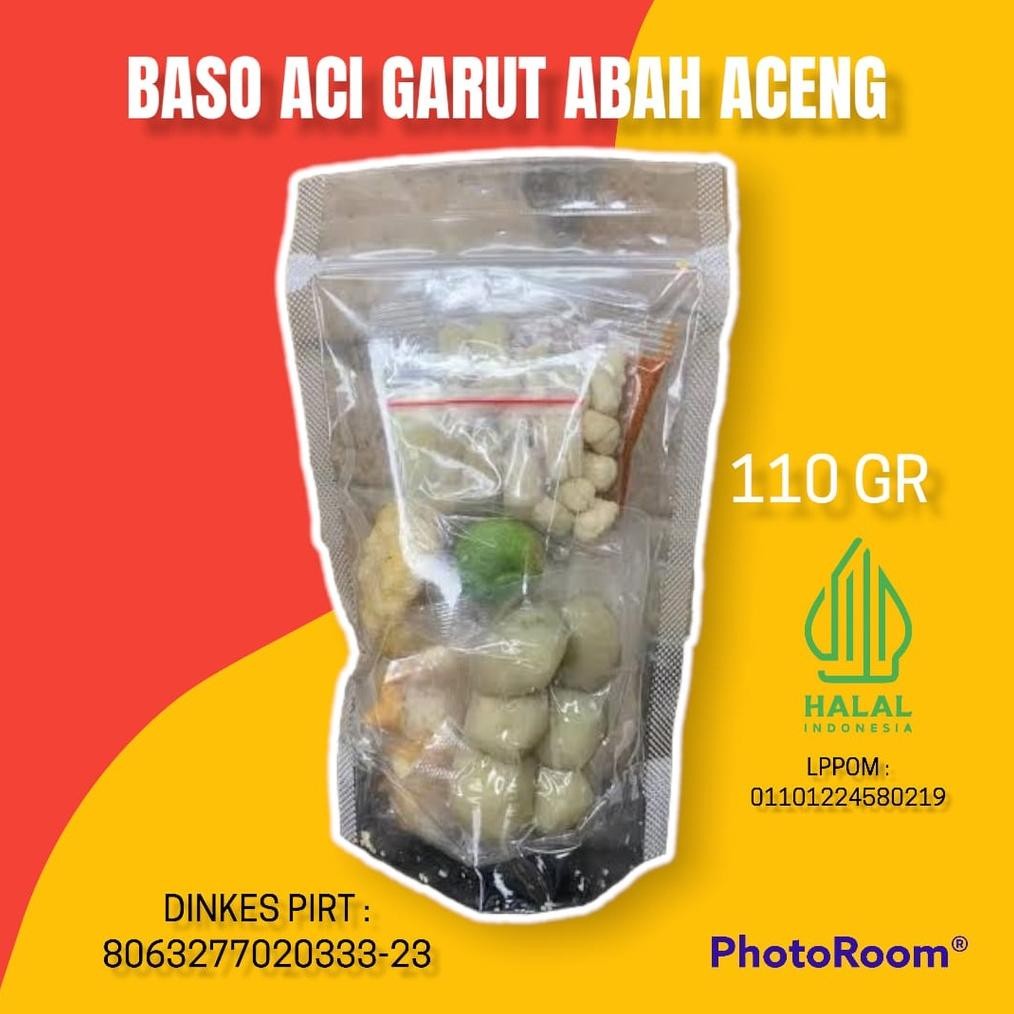 

Fue-K5X20 Paket Usaha 12 Bks Baso Aci Garut Abah Aceng ( Bocigar ) Er-87