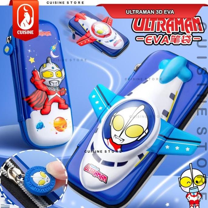 

Kotak Pensil Ultraman 3D Timbul Eva 24 Cm Tempat Pensil Alat Tulis Anak Laki - Laki Superhero / Cuisine Kotak Pensil New Stok