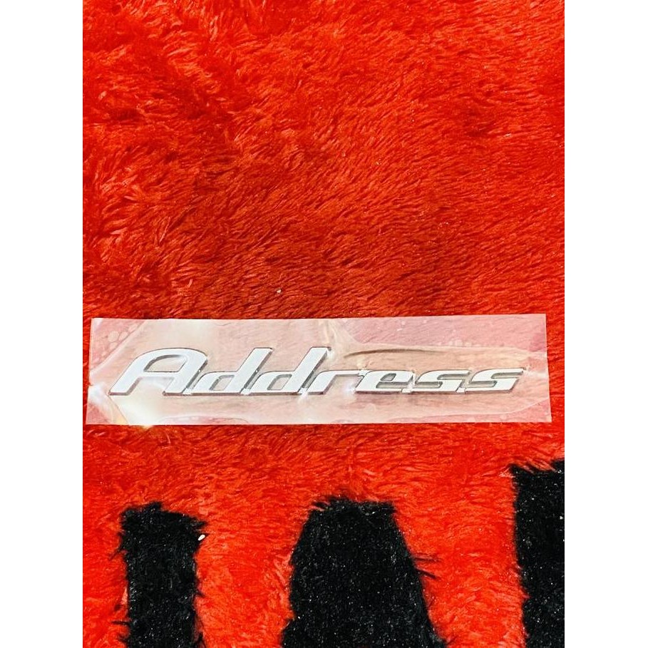 Emblem Logo Address-Emblem Address Suzuki Address Original SGP