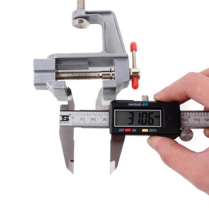 RAGUM TANGGEM CATOK KLEM VISE PENJEPIT MEJA STAND DRILL MINI KECIL murah