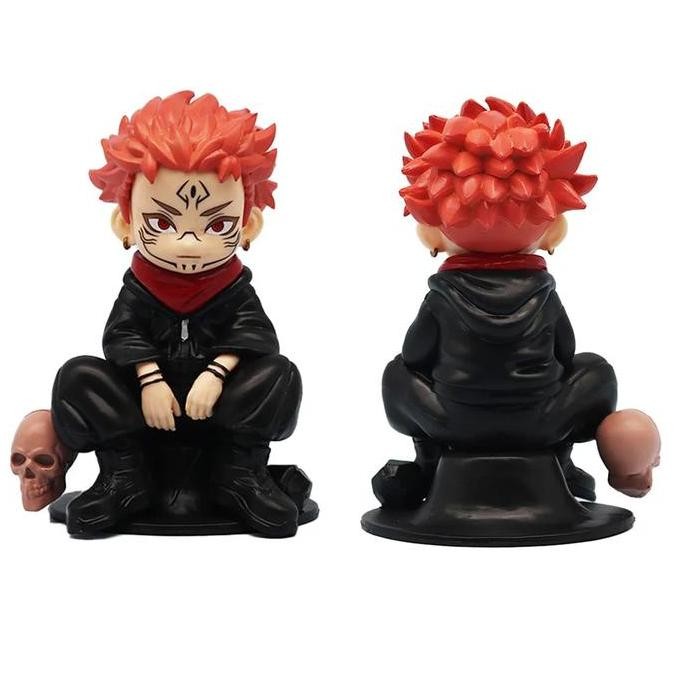 Action Figure Statue Jujutsu Kaisen HARGA SATUAN Sukuna Gojo Chibi Q RZ Studio Recast Koleksi Patung