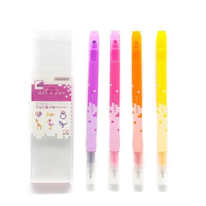 

Sun Star Dot E Square Marker Dual Sided Fine Pen Pixel Highlight New Stok