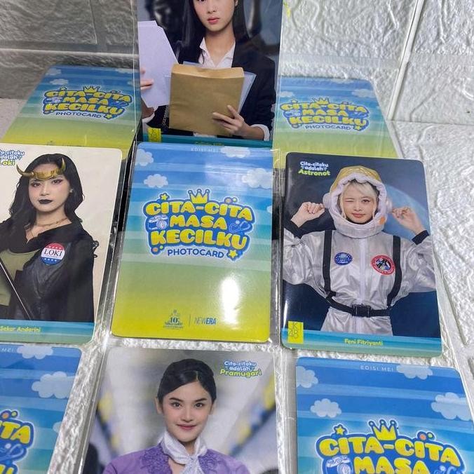 PHOTOCARD JKT48 CITA CITA MASA KECILKU 100% OFFICIAL