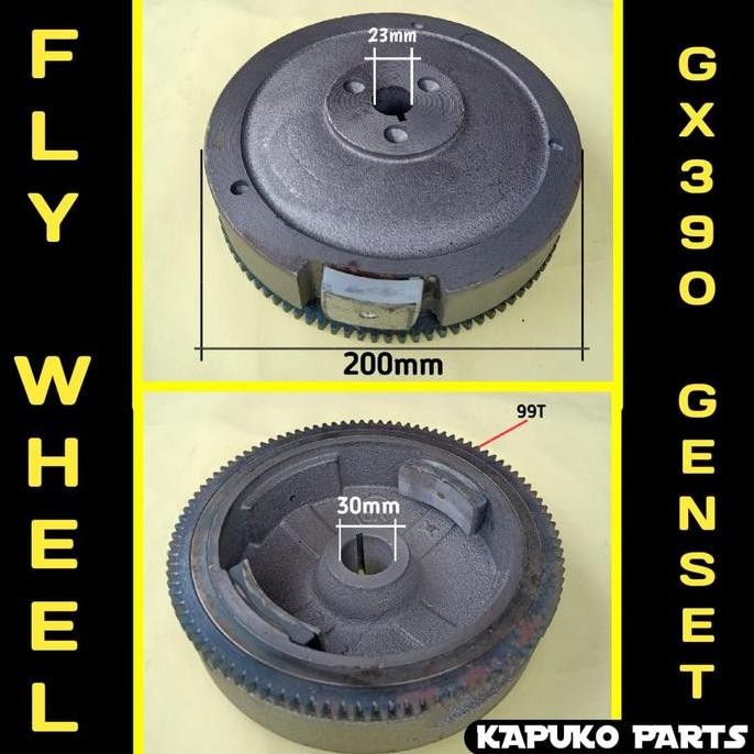 ready !!! FLYWHEEL MAGNET UNTUK GENSET BENSIN GX 390/GX 420/GX 460/5000-7000W