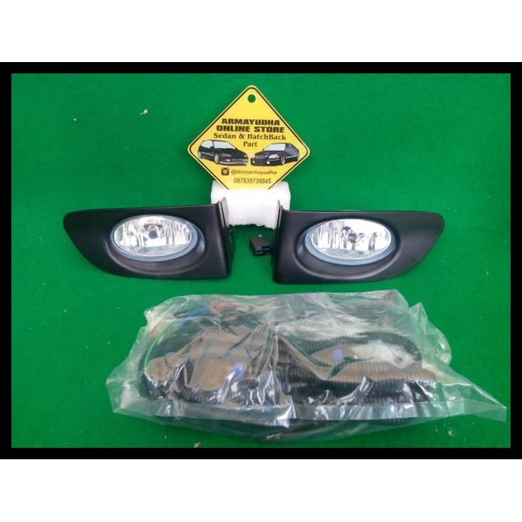 HOT DEAL FOGLAMP LAMPU KABUT HONDA JAZZ GD3 IDSI 2004 SD 2006 
