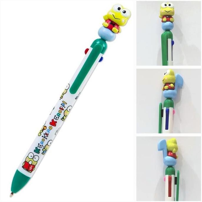 

Kero Keropi 3D Mascot 4 Color Ballpoint Pen 16*2*2.5 Cm 15 Part Ori New Stok