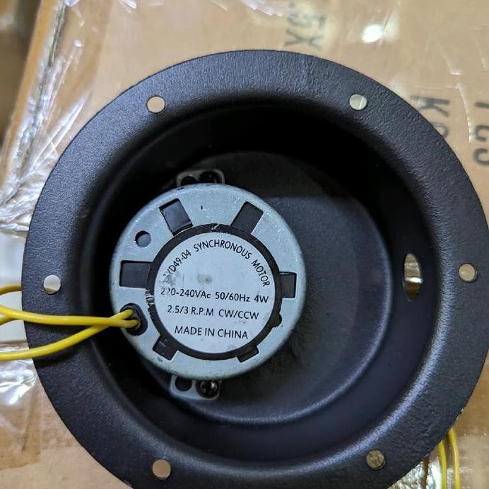 ready  Rotator / motor pemutar bola kaca disco mirror ball