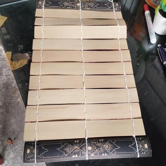 

Prasi Kosongan 10 Lontar Dan 1 Takepan New Stok