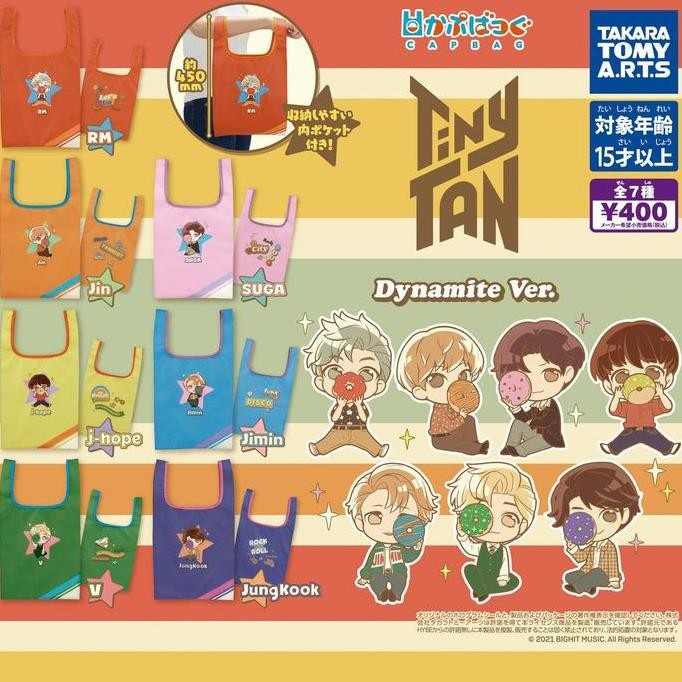 Gashapon BTS TinyTAN Eco Bag Dynamite Ver.