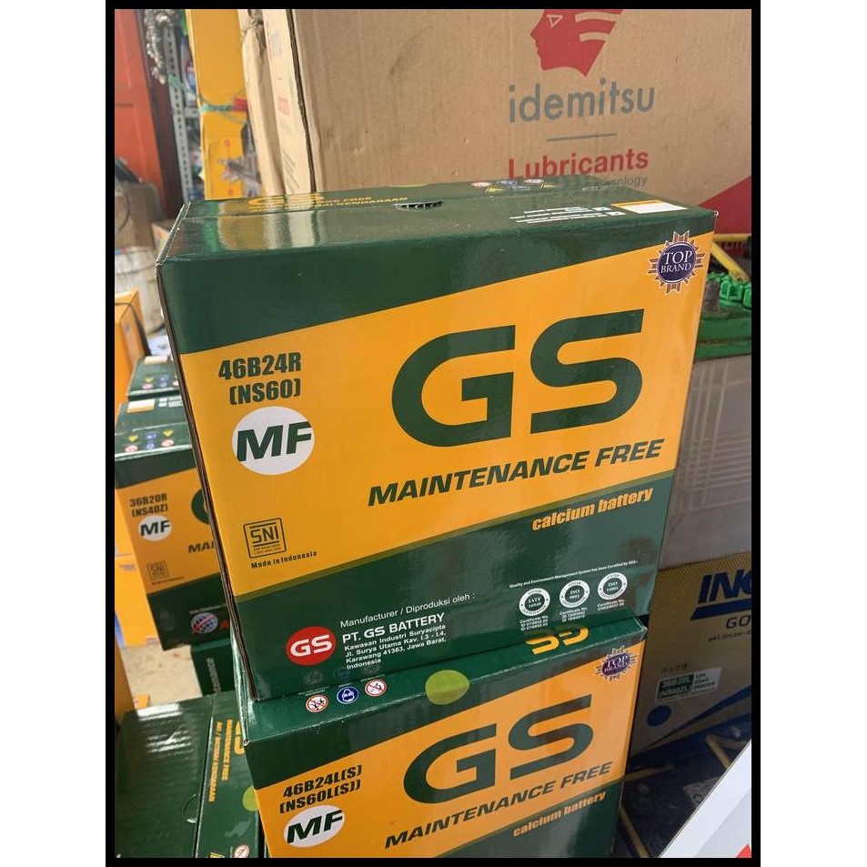 GRATIS ONGKIR ACCU GS MF NS60 45AH 