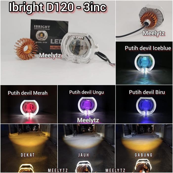 Ttp Ibright D120 - Projie Biled  Cut Off 3Inc