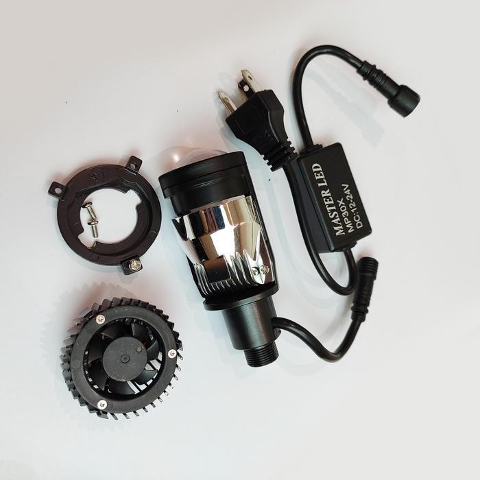 Ttp Lampu Led Mobil Motor Mini Projector Projie H4 Mp30X