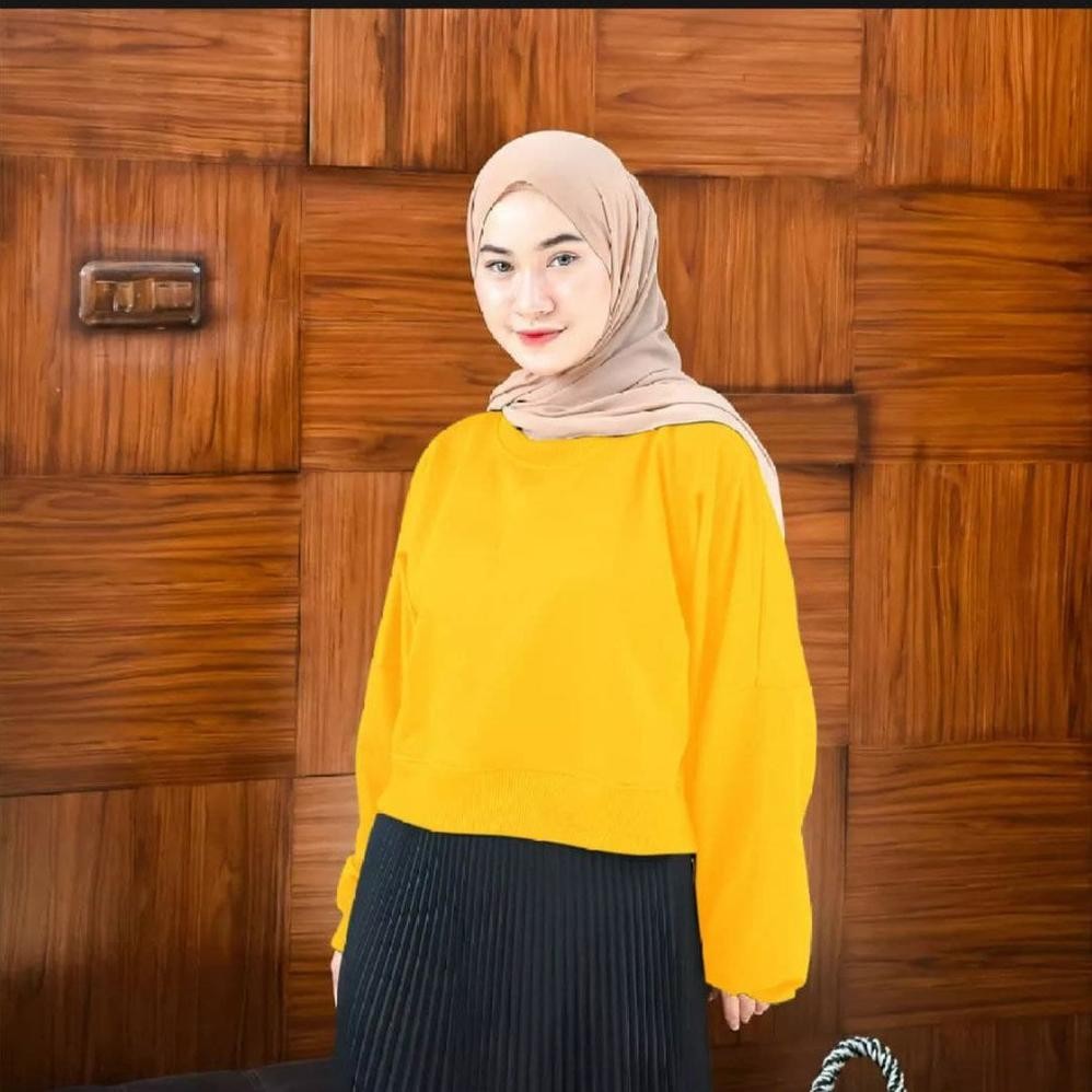 Sweater Korea Oversize Crop Jumbo Xxl Ld-120Cm