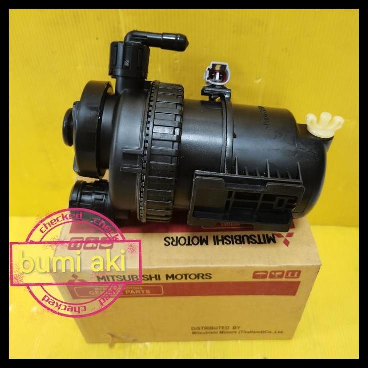 TERBARU RUMAH POMPA SOLAR RUMAH FILTER SARUNGAN SOLAR ATAU FUEL FILTER ASSY MITSUBISHI ALL NEW TRITO
