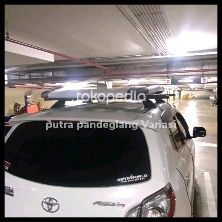 HOT DEAL ROOF RAK BAGASI ATAS + CROSS BAR MOBIL AGYA AYLA 