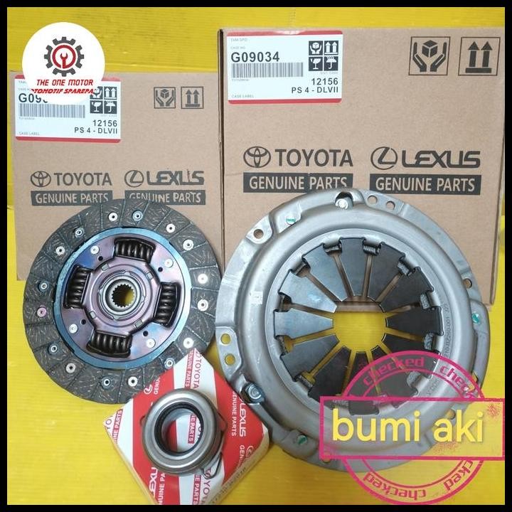 HOT DEAL KOPLING SET MATAHARI DEKRUP CLUTCH COVER KAMPAS KOPLING BEARING KOLAHAR KOPLING TOYOTA RAIZ
