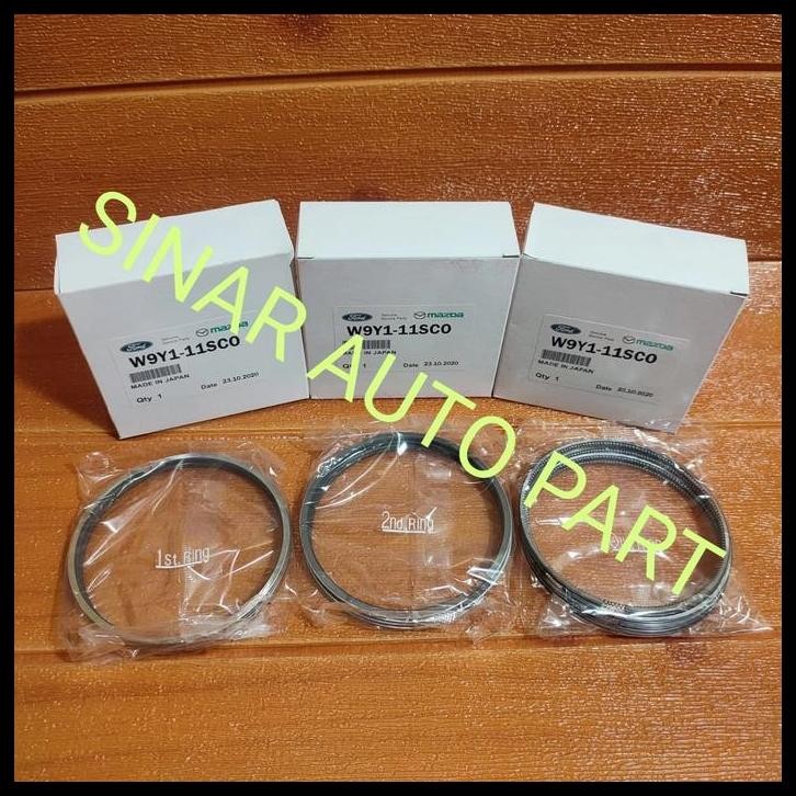 TERMURAH RING PISTON SET RING SEHER FORD RANGER 2.9 2900CC STD 0.50 W9Y1.11SCO