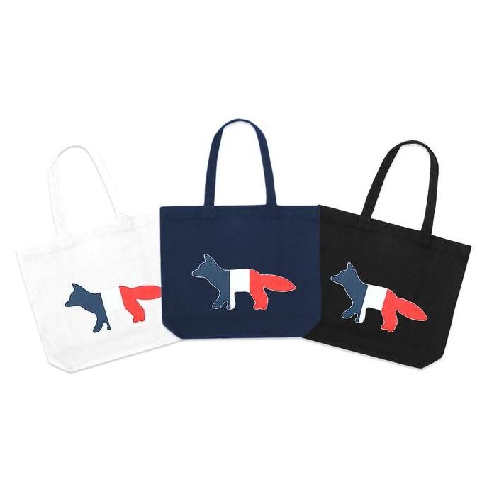 Mks Tricolor Fox Tote Bag