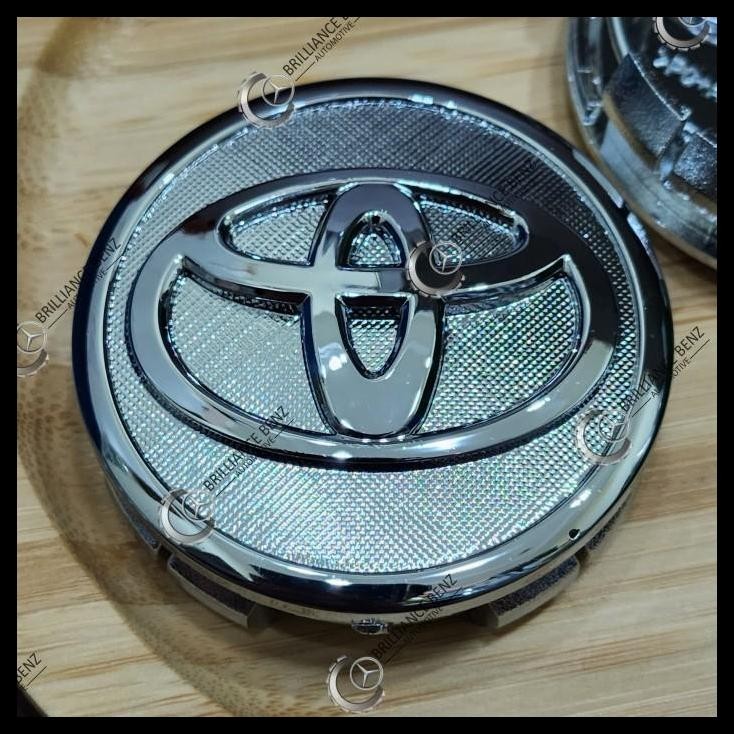 GRATIS ONGKIR DOP RODA VELG EMBLEM TOYOTA 58MM YARIS ALTIS VIOS DOP RODA LOGO TOYOTA 
