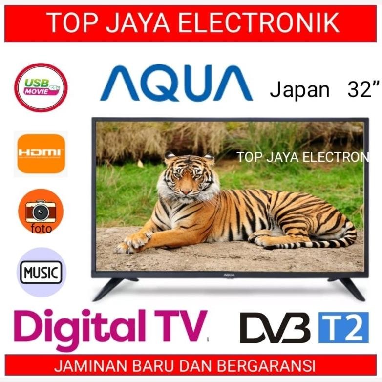 LED TV AQUA 32INCH DIGITAL TV/ AQUA LED TV 32 INCH DIGITAL TV BARANG BARU BERGARANSI RESMI DiM