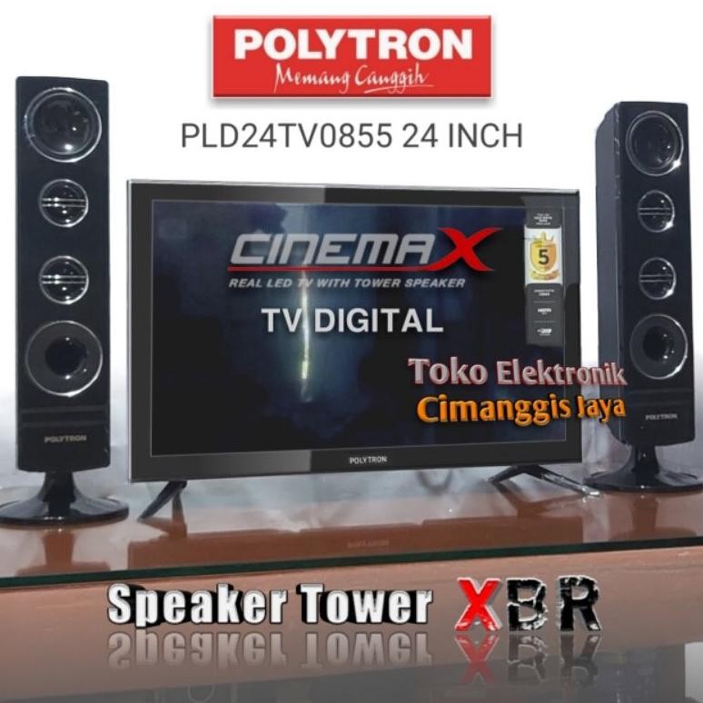 TV LED Polytron 24 Inch Cinemax Digital HD HDMI DiM
