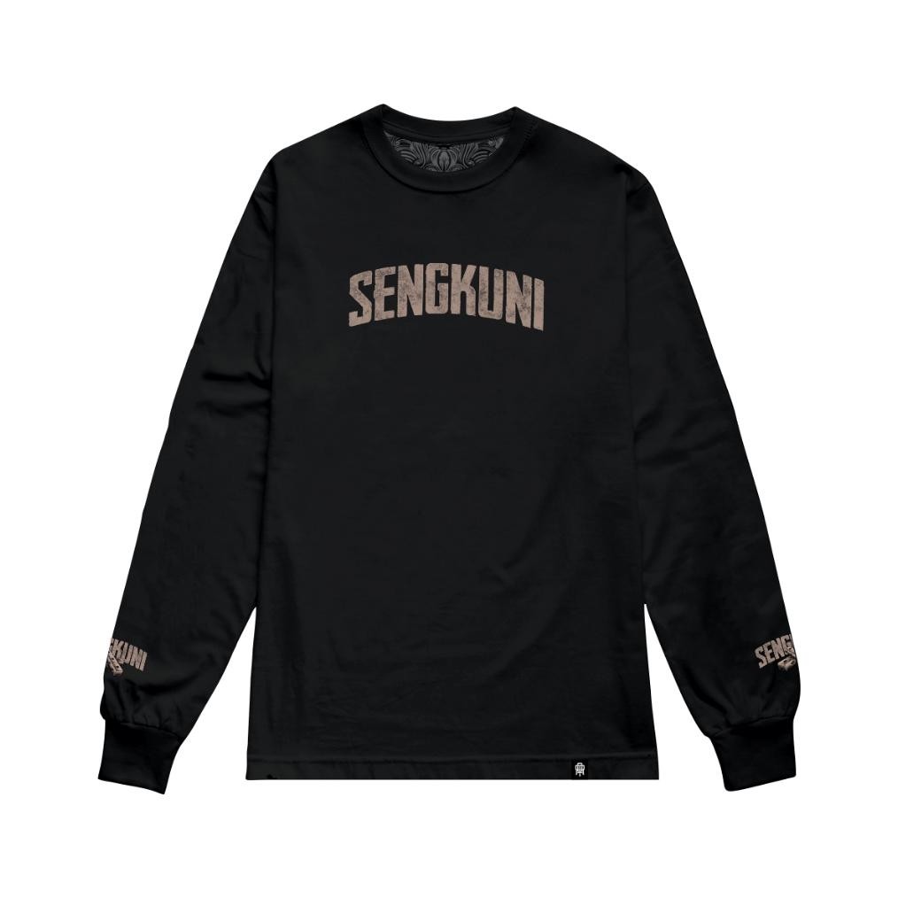 Promo Orarie - Kaos Atasan Lengan Panjang Sengkuni Hitam