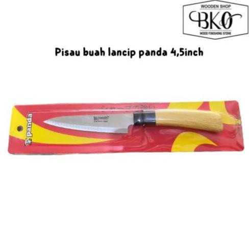 

Pisau Buah Gagang Kayu Panda 4.5Inch