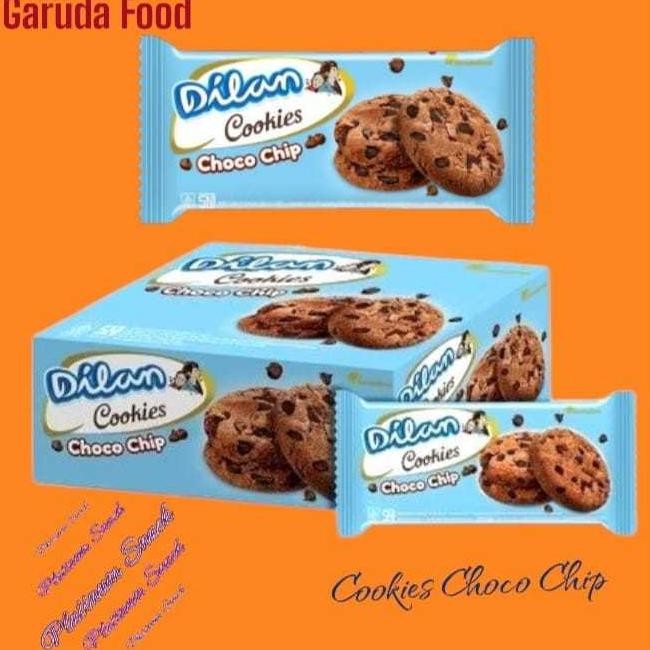 

Dilan Cookies Choco Chip | Isi 23 Pcs | Garudafood