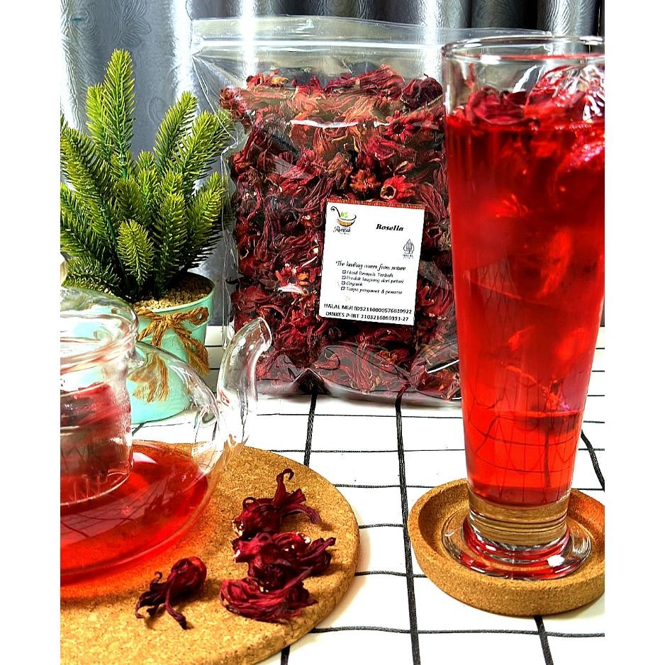 

Teh Bunga Rosella Merah Teh Siap Seduh 1 Kg Rempah Bu Risma