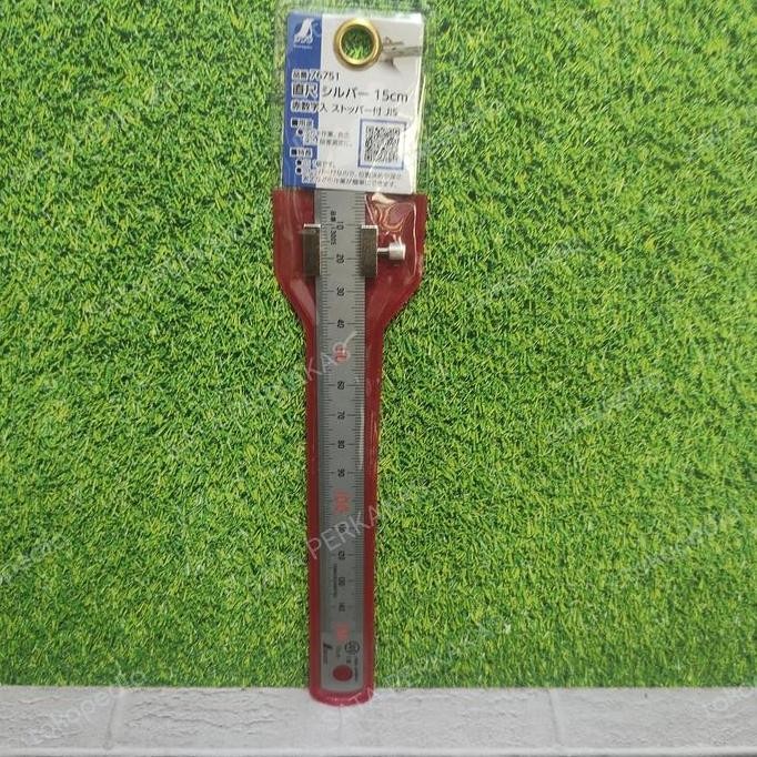 

SHINWA 76751 STOPPER PENGGARIS SD-150 + RULER 15CM SCALE 15CM 150MM ORIGINAL DAN TERPERCAYA