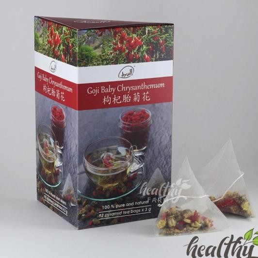 

Ansell Goji Baby Chrysanthenum Teh Bunga Krisan Dan Buah Goji