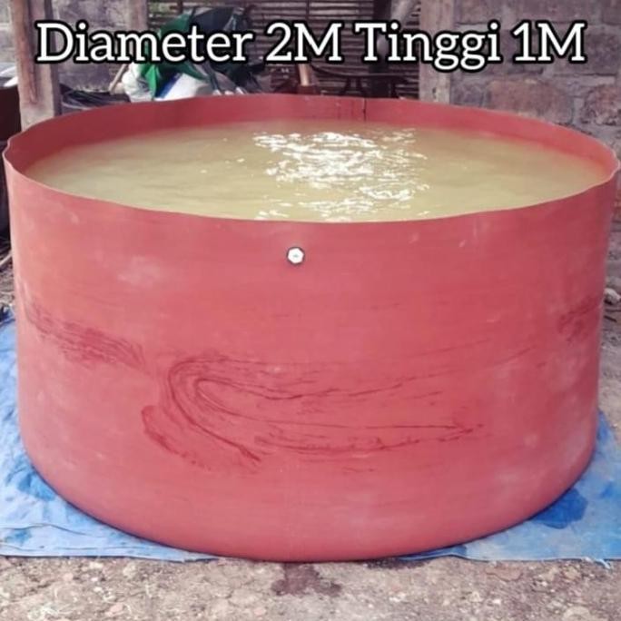 Kolam Bulat Tanpa Rangka D2M T1M