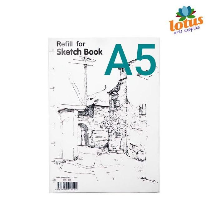 

LYRA Refill Sketchbook A5 - A4 - A3 (30 lembar)