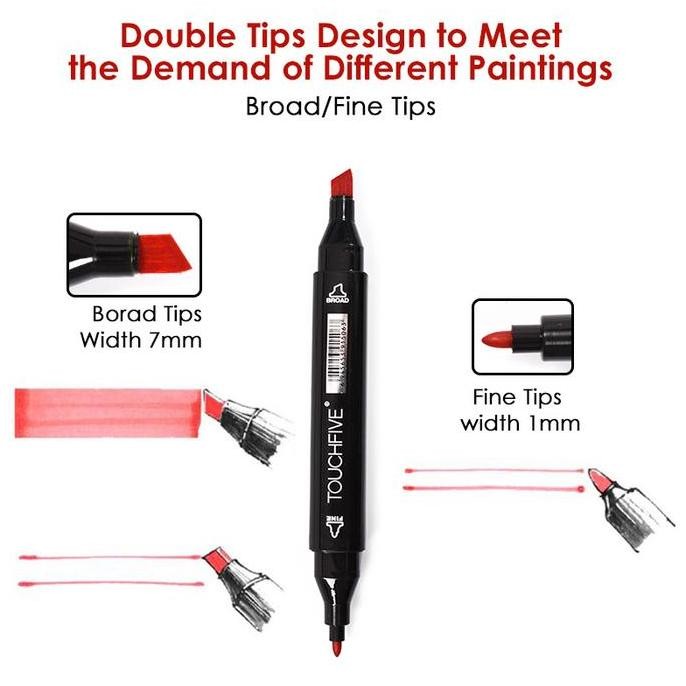 

Touch Art Marker double headed marker set Multi Color