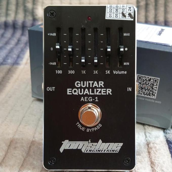 Efek Gitar Tomsline Equalizer Aeg-1
