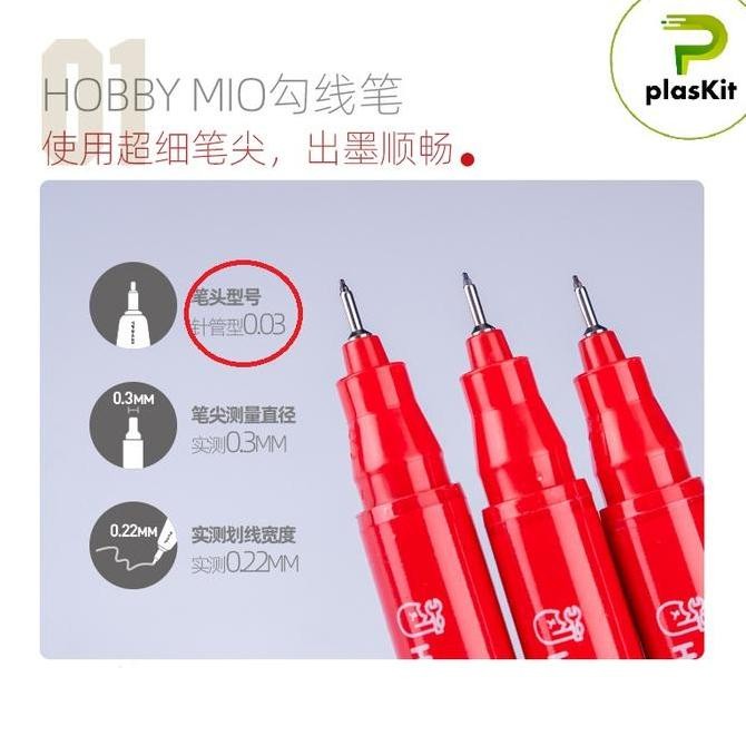 

Panel Line Ultra Thin Pen Point Marker - Hobby Mio