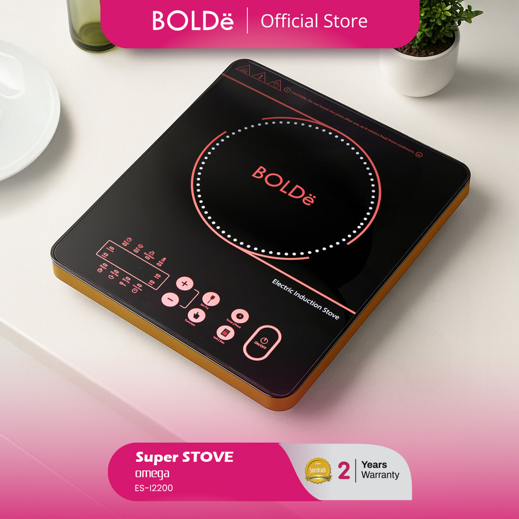 BOLDe Super Stove Omega - Kompor Listrik Induksi
