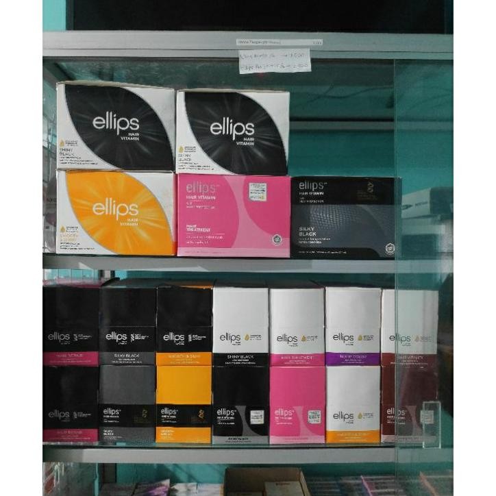 Ellips Vitamin Rambut 1 Box 12 Blisters 6 Kapsul Pro Kerantin Hair Repair Silky Bla Smooth Silky Shi