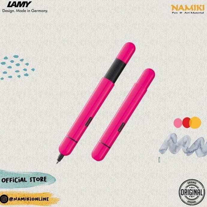 

Lamy Pico Ballpoint 288 Neon Pink Special Edition New Stok