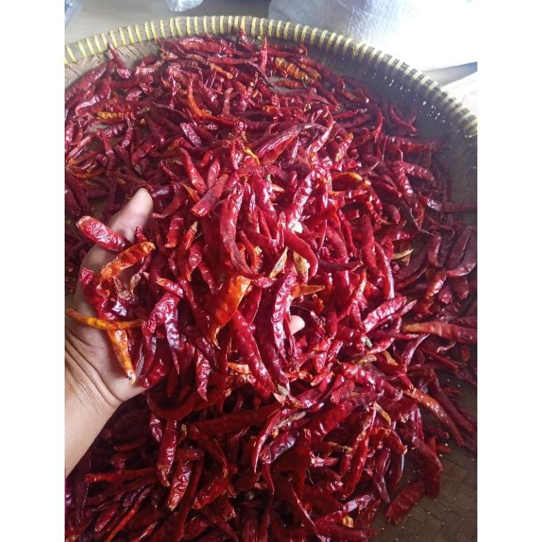 

Mewah Cabe Kering Teja Hot Promo 1Kg [ Grade' A ] Super Merah