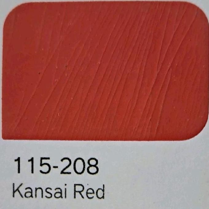 Ftalit Kansai Red 208 Ftalit Signal Red 134 Ftalit Permanent Red 143 Cat Kayu Besi Merah Ftalit Kans