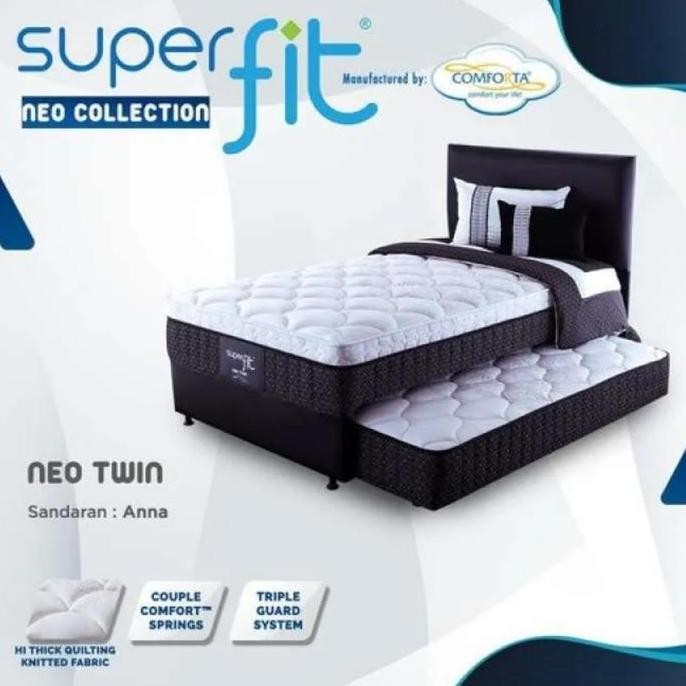 Grosir Kasur Springbed Comforta Set Kasur Springbed Superfit Neo Twin 2In1