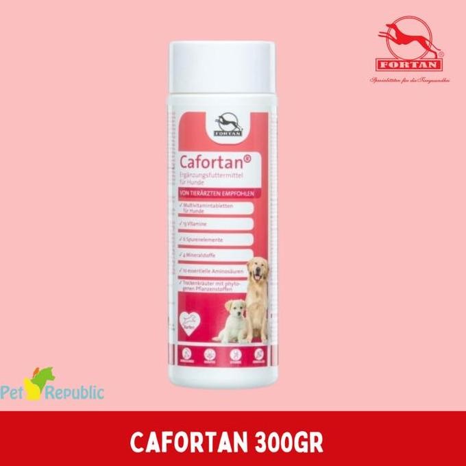 Fortan Vitamin Anjing Multivitamin Cafortan 300Gr